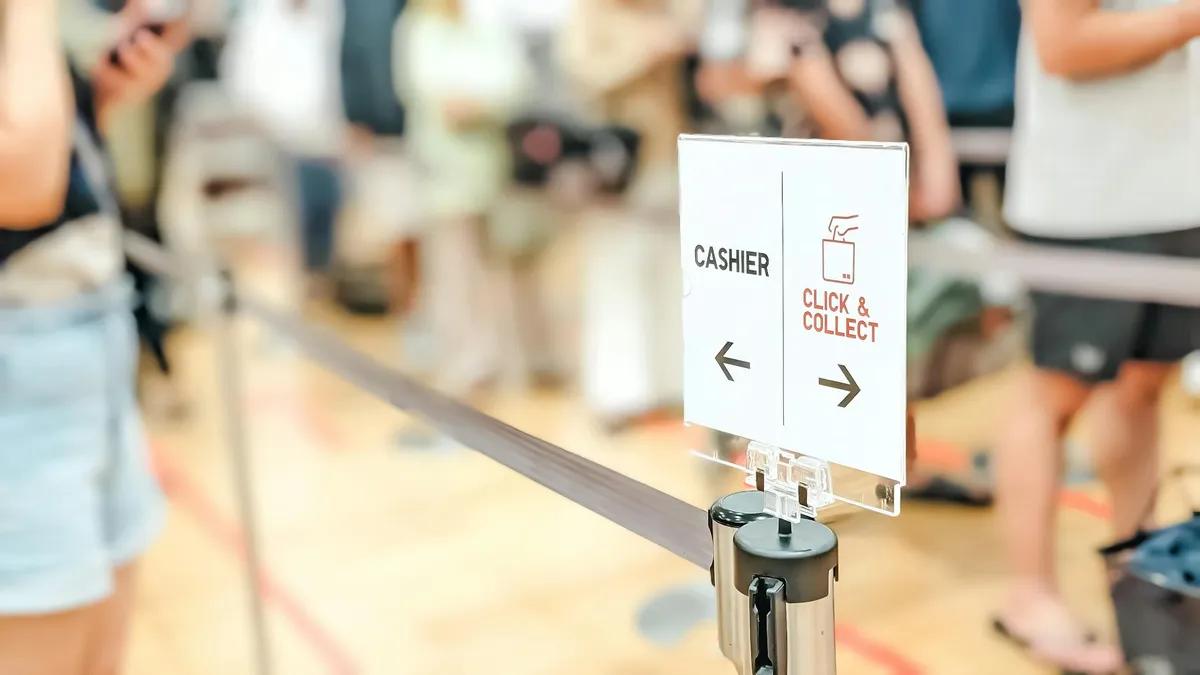 Illustration du système Click & Collect dans le Grand Est, Moselle