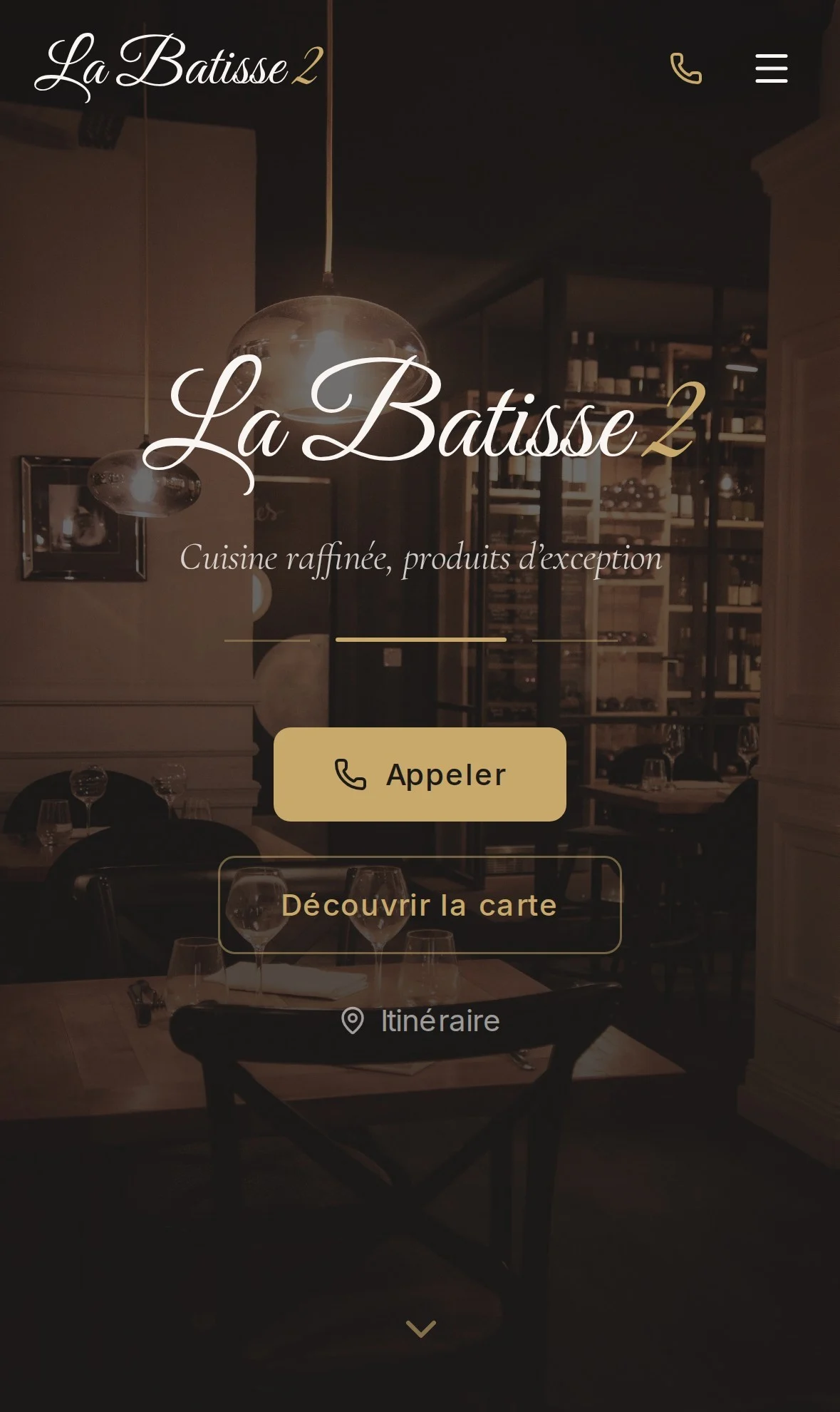 La Batisse 2, accueil, mobile